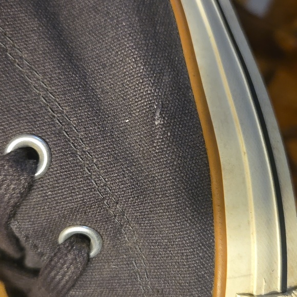 Converse All Star High-Top Sneakers - Dark Gray and White Mens Size 10 - Picture 10 of 10